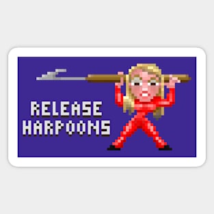 Release Harpoons! Sticker